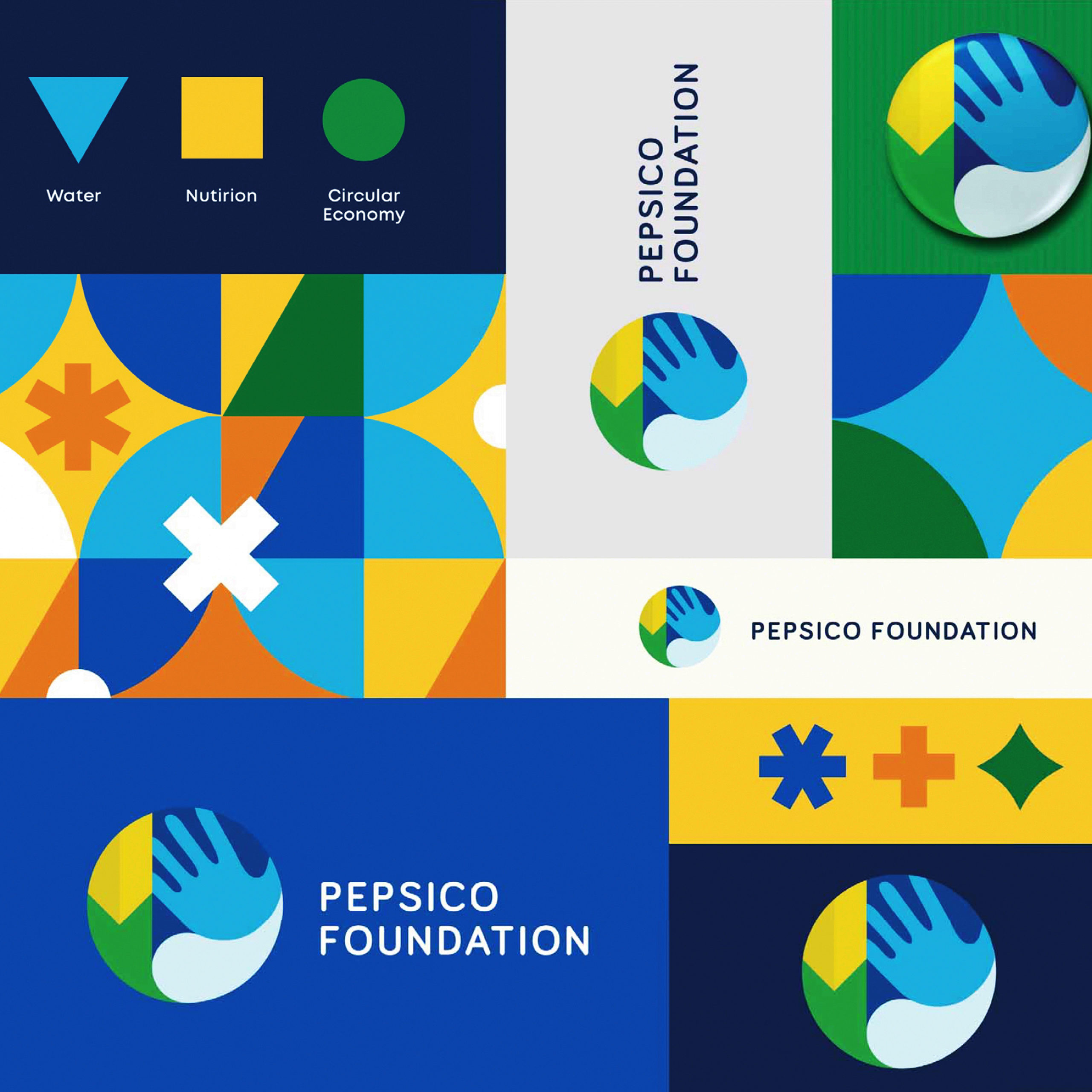 Pepsico Foundation brand identity cover