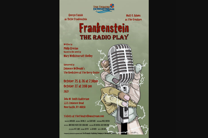 "Frankenstein: The Radio Play" Poster by The Theatre Downstream