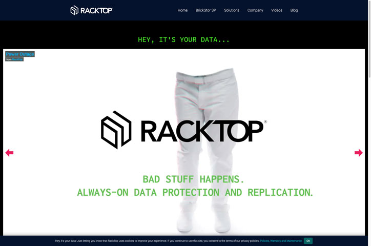 It's Your Data Campaign by RackTop Systems