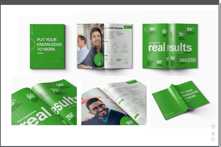 "Put Your Knowledge to Work" – International Paper Intern Brochure by inferno