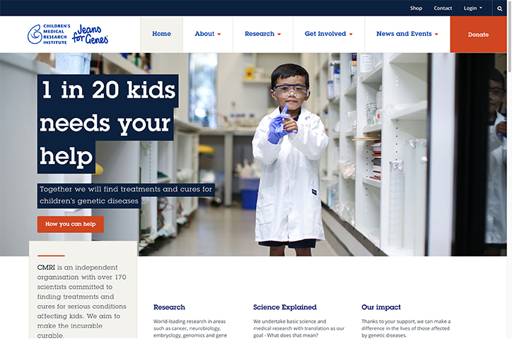 Children's Medical Research Institute by Yump