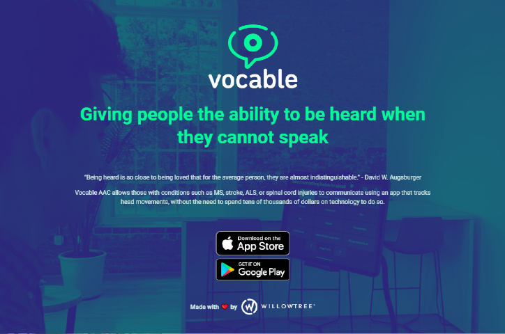 Vocable AAC by WillowTree