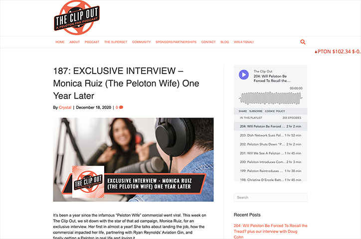 The Clip Out - A Peloton Fan Podcast by The Clip Out