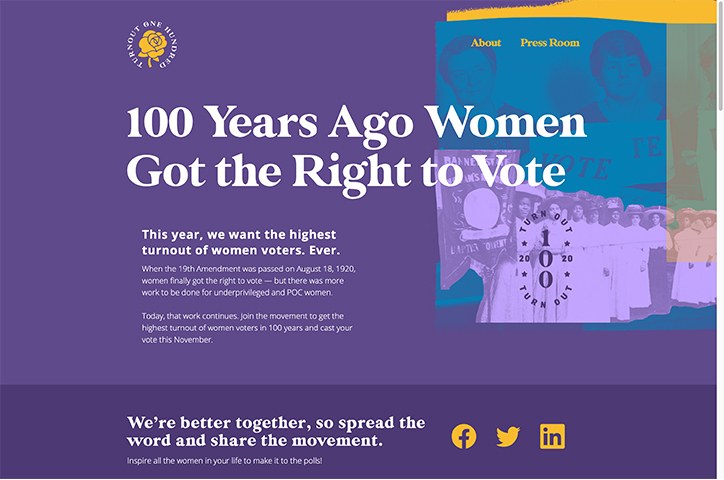 A Social Movement for the Highest Turnout of Women Voters — Ever by Nebo