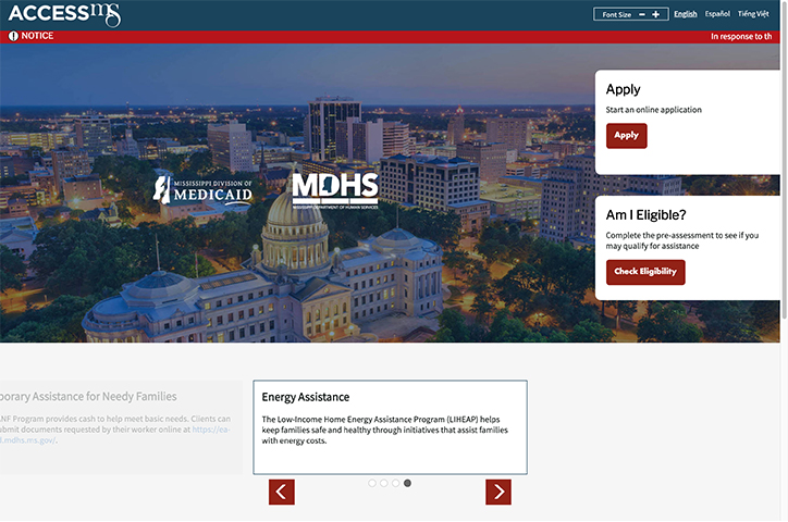 Access Mississippi by NIC Mississippi