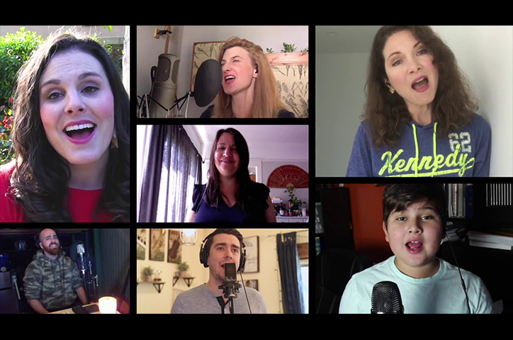 Bridge Over Troubled Water/What a Wonderful World Mashup by Whispering Wind Media, Inc.