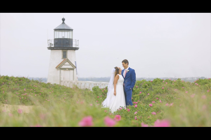 An Emotional COVID-19 Wedding on Nantucket Island by Yellow Productions