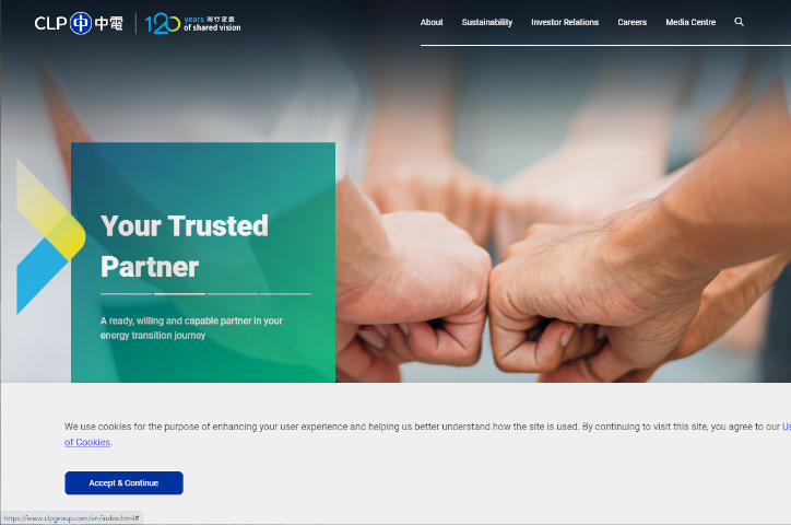 CLP Group Website by CLP Holdings Limited