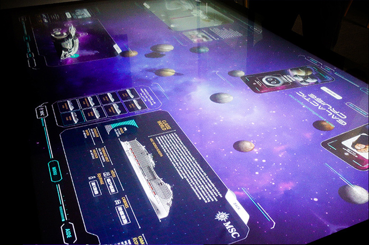 Galactic Tour Touch Table experience - Mobile Apps / Sites - Best Visual Design by Ouno Creative