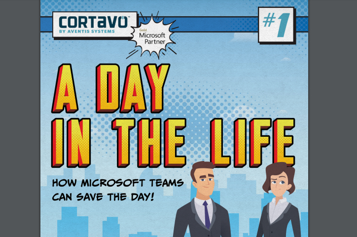 "A Day in the Life" comic by madison/miles media