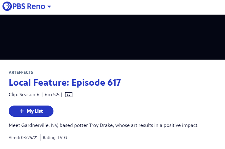 ARTEFFECTS - Troy Drake by PBS Reno