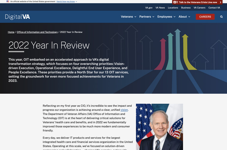2022 Year In Review by U.S. Department of Veterans Affairs, Office of Information and Technology, IT Strategic Communication