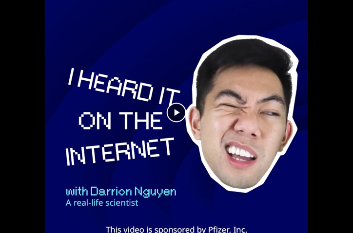 “I Heard it on the Internet” Addressing Misinformation Video Content Series by Real Chemistry