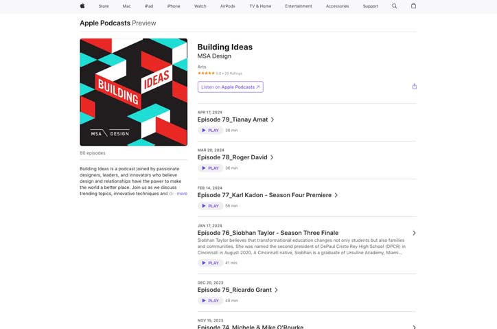 Building Ideas Podcast by MSA Design