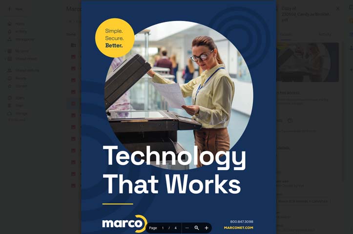 Marco B2B Booklet + Candybox by Vye