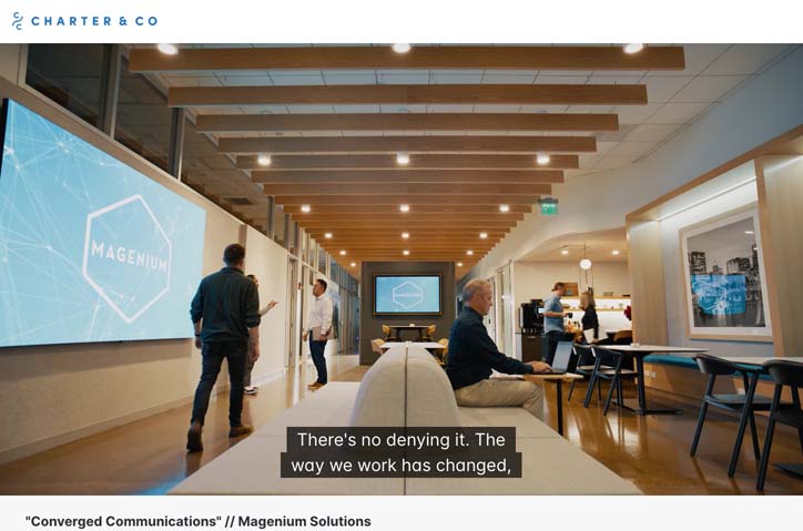 "Converged Communications" - Magenium Solutions Product Video by Charter & Co