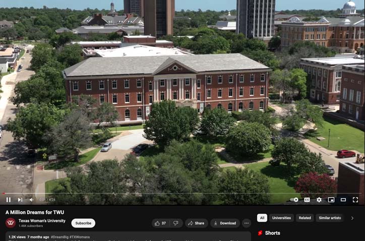 A Million Dreams for TWU by Texas Woman's University