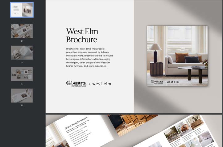 West Elm Brochure by Allstate Protection Plans