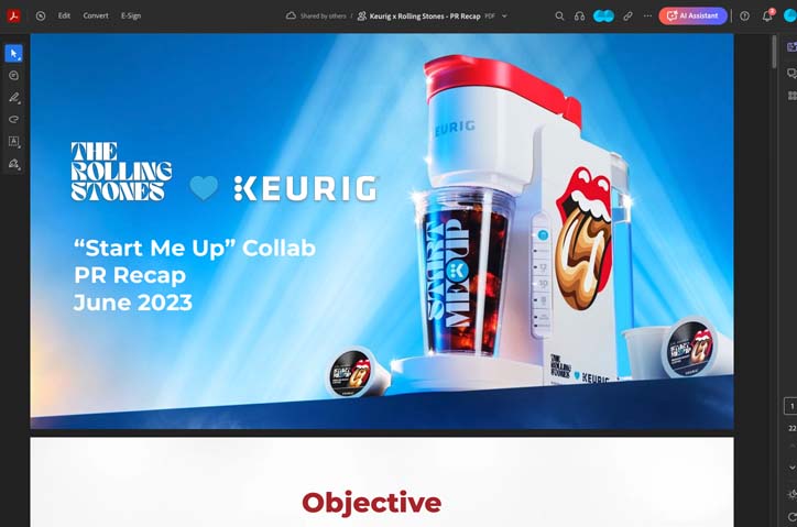 Keurig x Rolling Stone Collab by Havas Formula