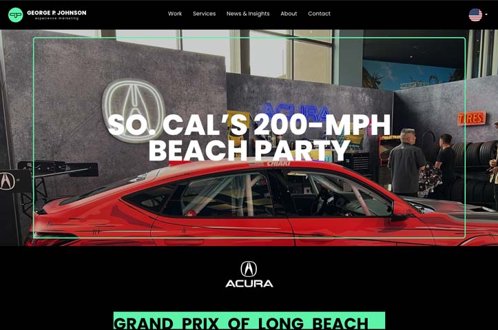 Acura at Grand Prix of Long Beach by George P. Johnson Experience Marketing