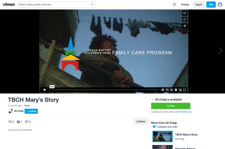 Texas Baptist Children Home by Neuroiety Production