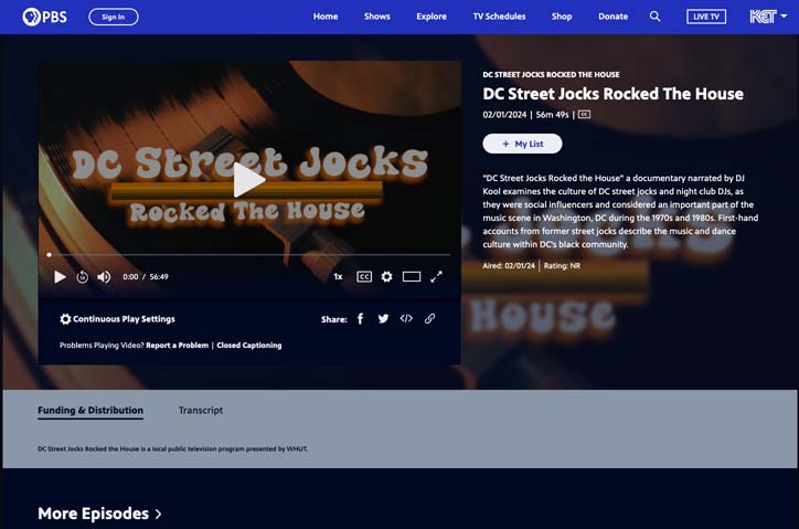 DC Street Jocks Rocked the House by African American Music Association