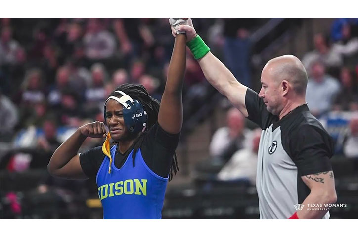 Nari Miller: Breaking Barriers in Women's Wrestling by Texas Woman's University