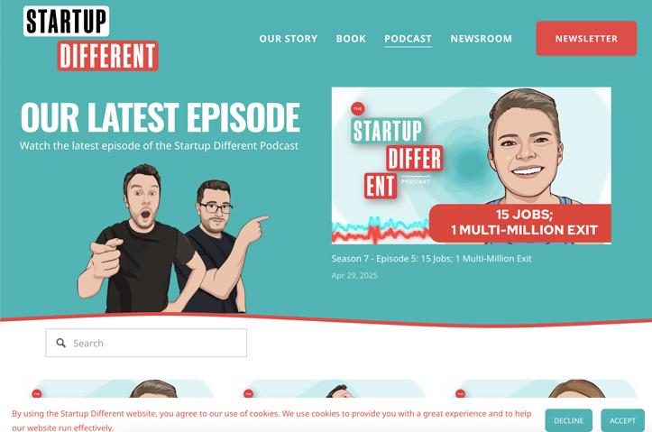 The Startup Different Podcast by Startup Different