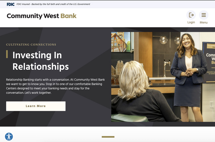 Community West Bank by SilverTech