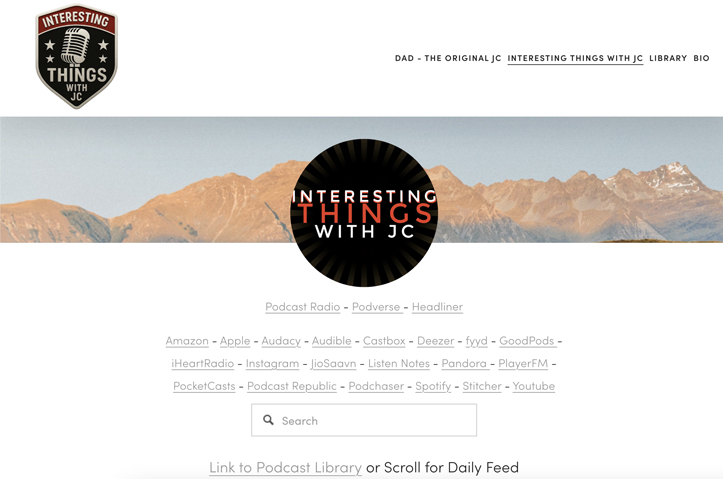 Interesting Things with JC by Jim Connors LLC