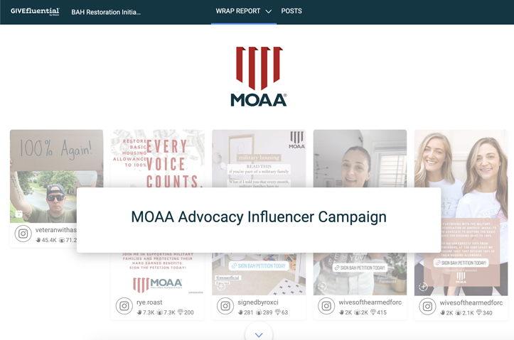 Advocacy Campaign - Military Officers Association of America (MOAA) by Moore