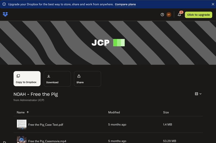 Free the Pig by JCP PRAD AS