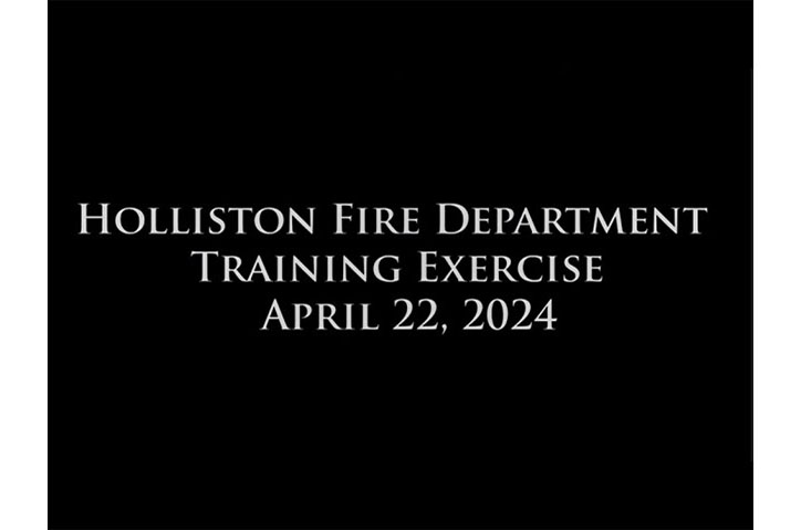Holliston Fire Department Training Exercise by Town of Holliston