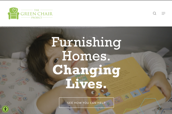 The Green Chair Project Website Redesign by SPICE Collective