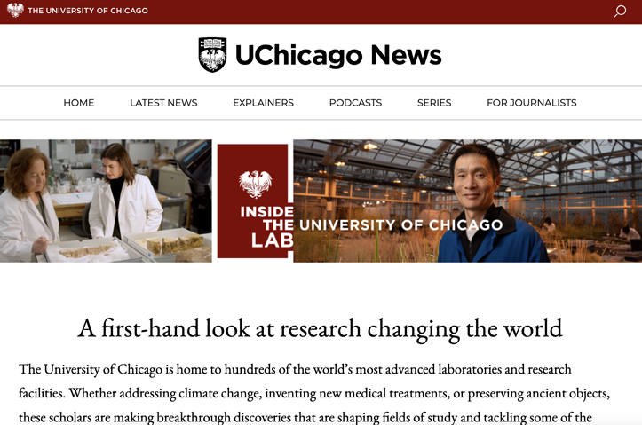Inside The Lab by University of Chicago