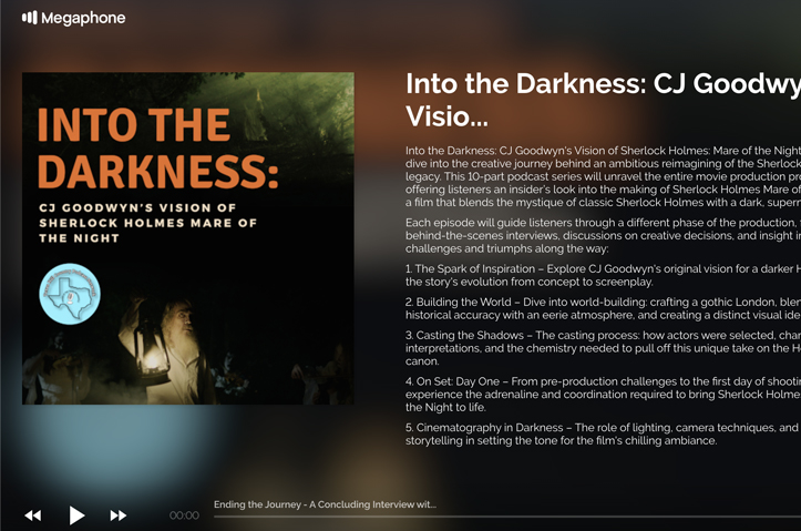 Into the Darkness: CJ Goodwyn's Vision of Sherlock Holmes: Mare of the Night by Texas Hill Country Podcast Network