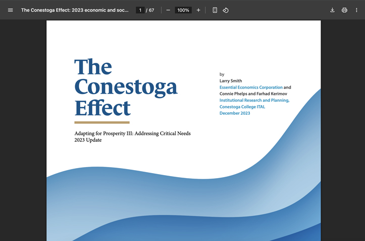 The Conestoga Effect by Conestoga College