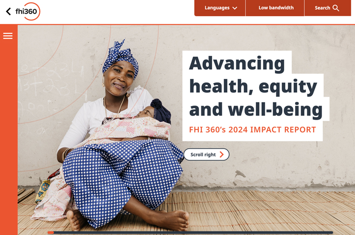FHI 360's 2024 Impact Report by FHI 360