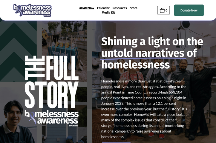 Homelessness Awareness Month by Hueman Studio