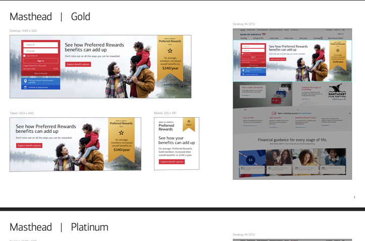 Preferred Rewards Benefits Add Up Digital Advertising by Bank of America