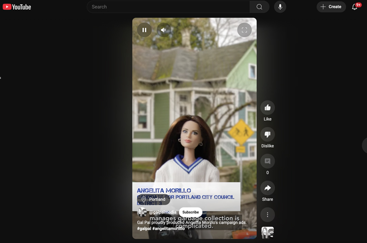 Angelita For Portland: Trash Issue by Gal Pal Productions