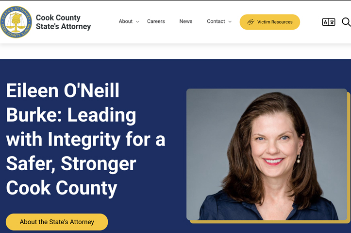 Cook County State's Attorney's Office - Website Redesign by Clarity Partners, LLC