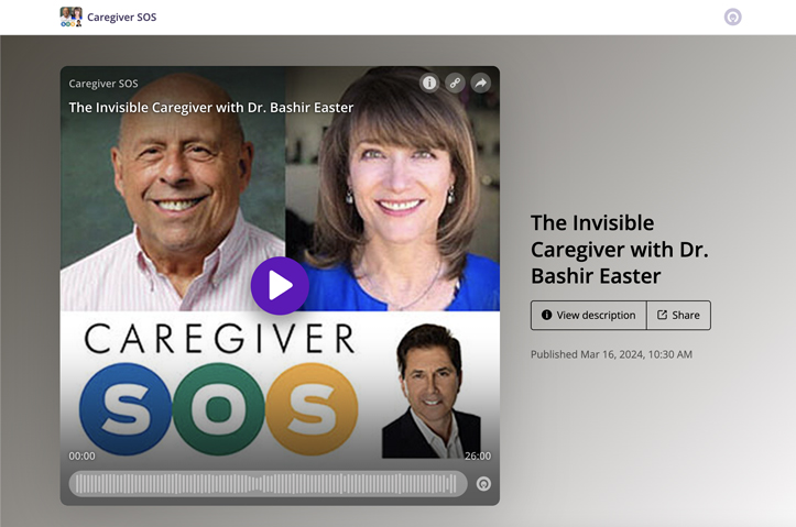 Caregiver SOS The Invisible Caregiver by WellMed Medical Management