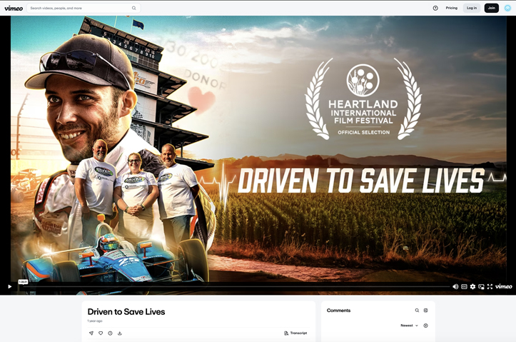 Driven to Save Lives by Indiana Donor Network
