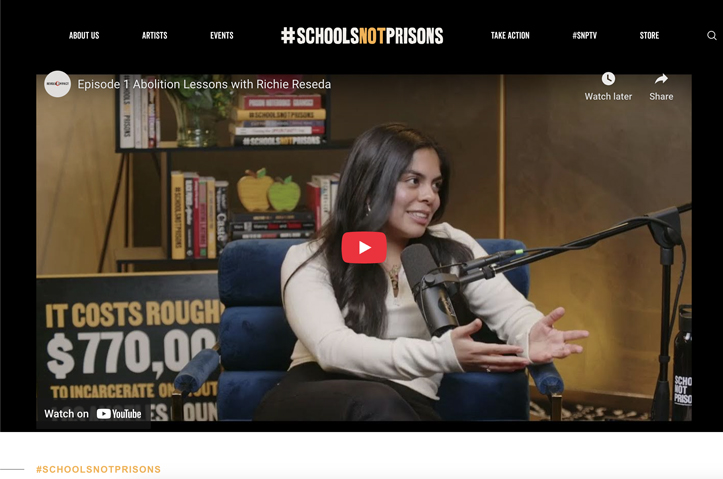 #SchoolsNotPrisons Podcast by Revolve Impact