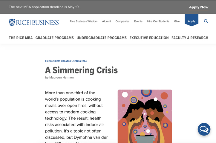 The Rice Business Magazine by Rice Business: the business school at Rice University