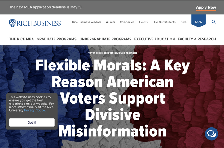 Rice Business Wisdom by Rice Business: the business school at Rice University