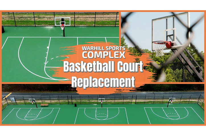 Warhill Basketball Courts Replacement by James City County