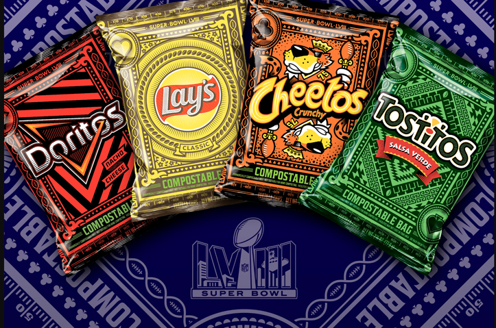 Frito Lay Super Bowl LVIII Compostable Bags 2024 by PepsiCo