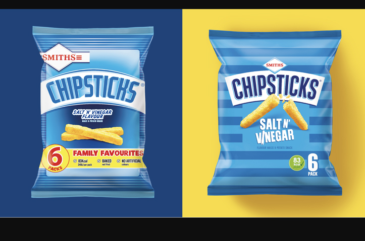 Smiths Chipsticks Redesign by PepsiCo